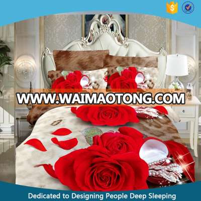 Hot sell luxury bedding comforter set with matching curtains