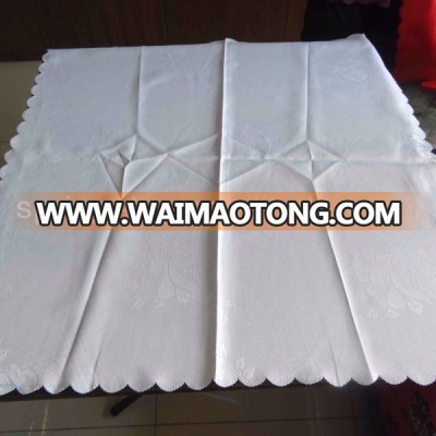 new design white tablecloth