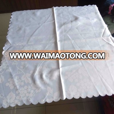 new design white tablecloth