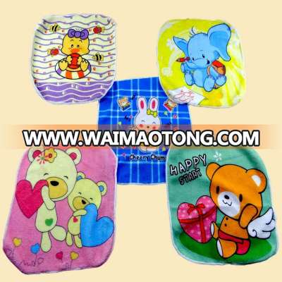 Cartoon printed samll pocket towel (TW-P-065)